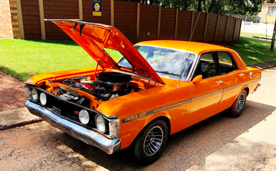 For sale 1972 XY Ford Fairmont GT (South African) classicregister